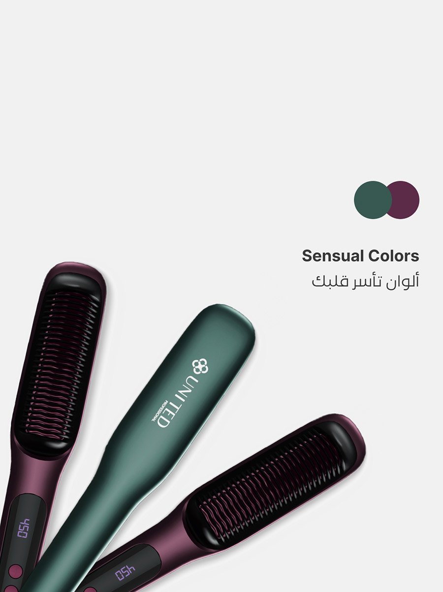 فرشاة فرد الشعر، بتقنية التسخين السريع