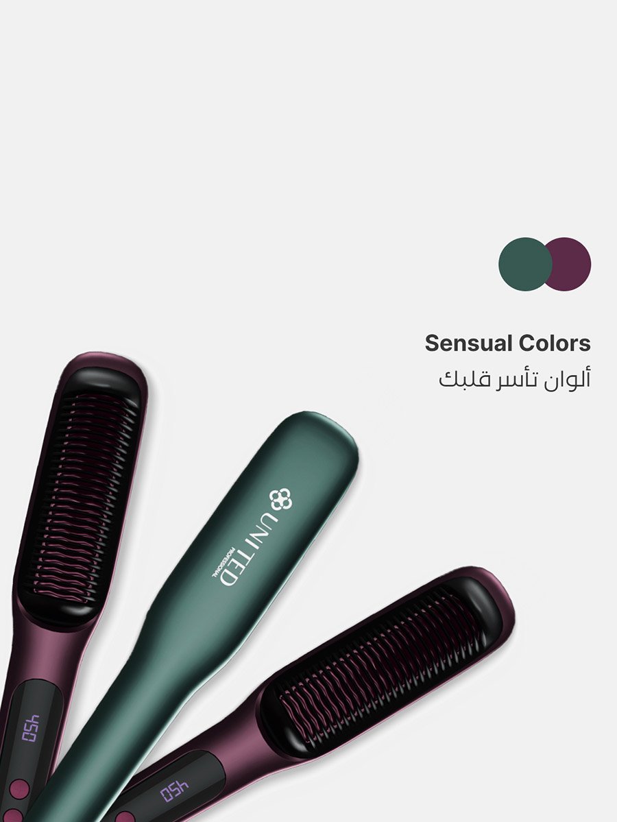 فرشاة فرد الشعر، بتقنية التسخين السريع