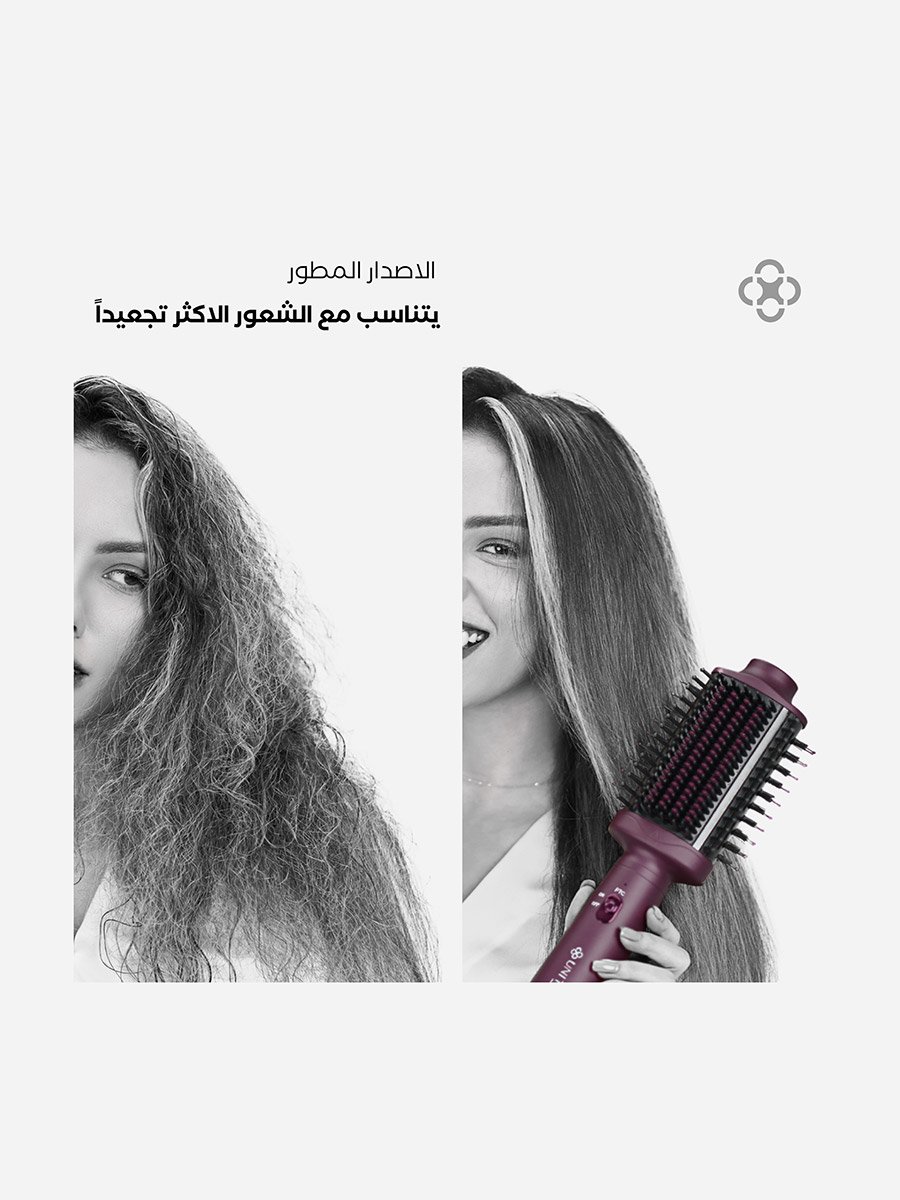 مصفف شعر 2 في 1، 410 فهرانهايت، بقوة 1000 وات