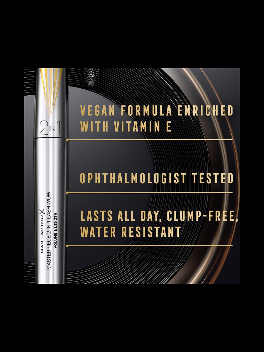 Masterpiece 2 In 1 Lash Wow Volume Length Mascara