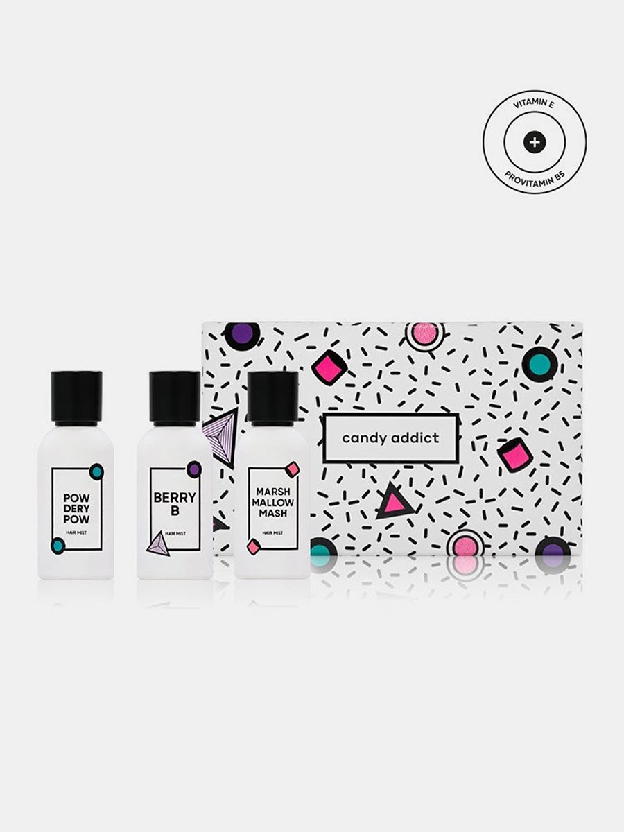 Intense Candy Mini Hair Mist Set - 3x30 ml