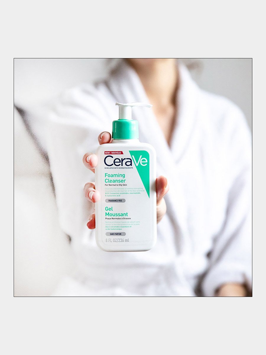 Foaming Cleanser For Normal to Dry Skin, 236ml