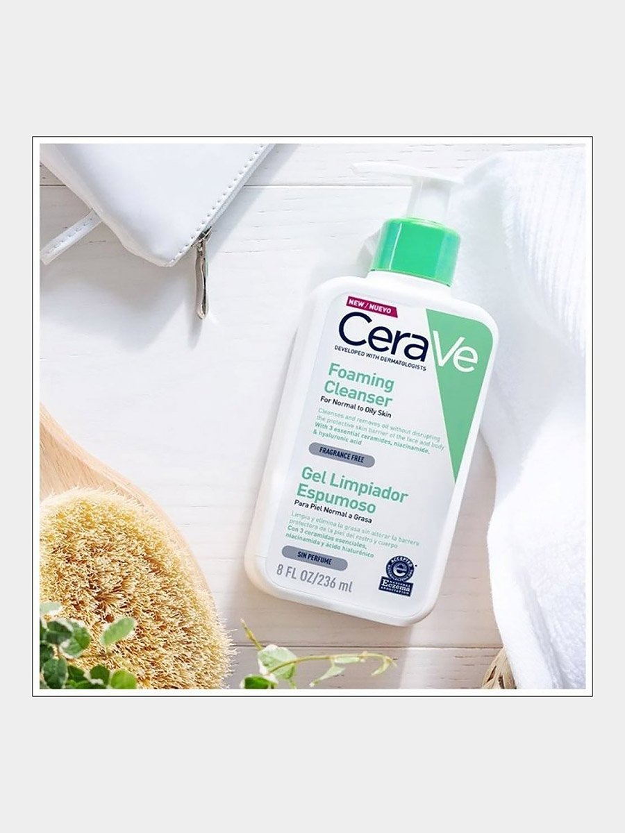 Foaming Cleanser For Normal to Dry Skin, 236ml