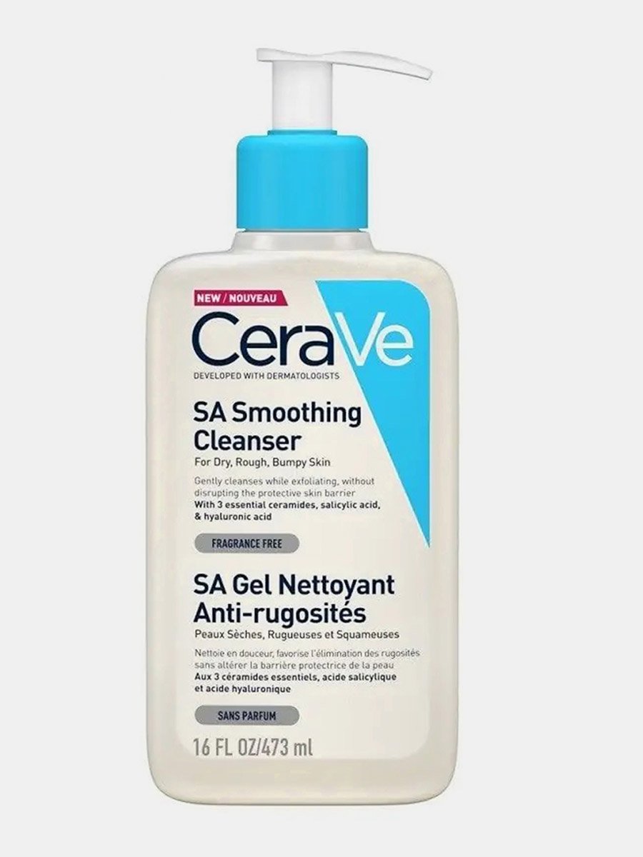 SA Smoothing Cleanser with Salicylic Acid for Dry, Rough and Bumpy Skin, 437ml