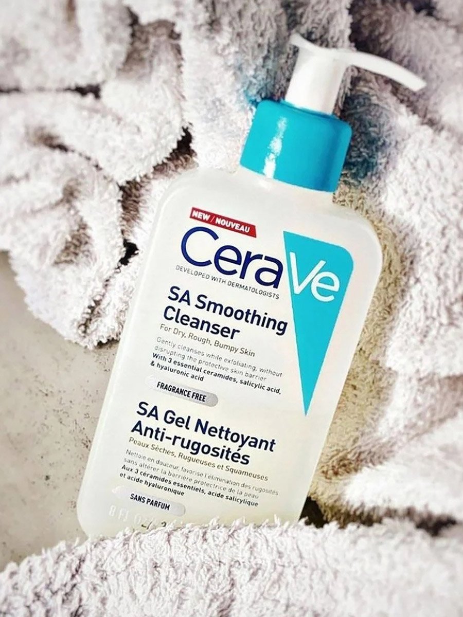 SA Smoothing Cleanser with Salicylic Acid for Dry, Rough and Bumpy Skin, 437ml