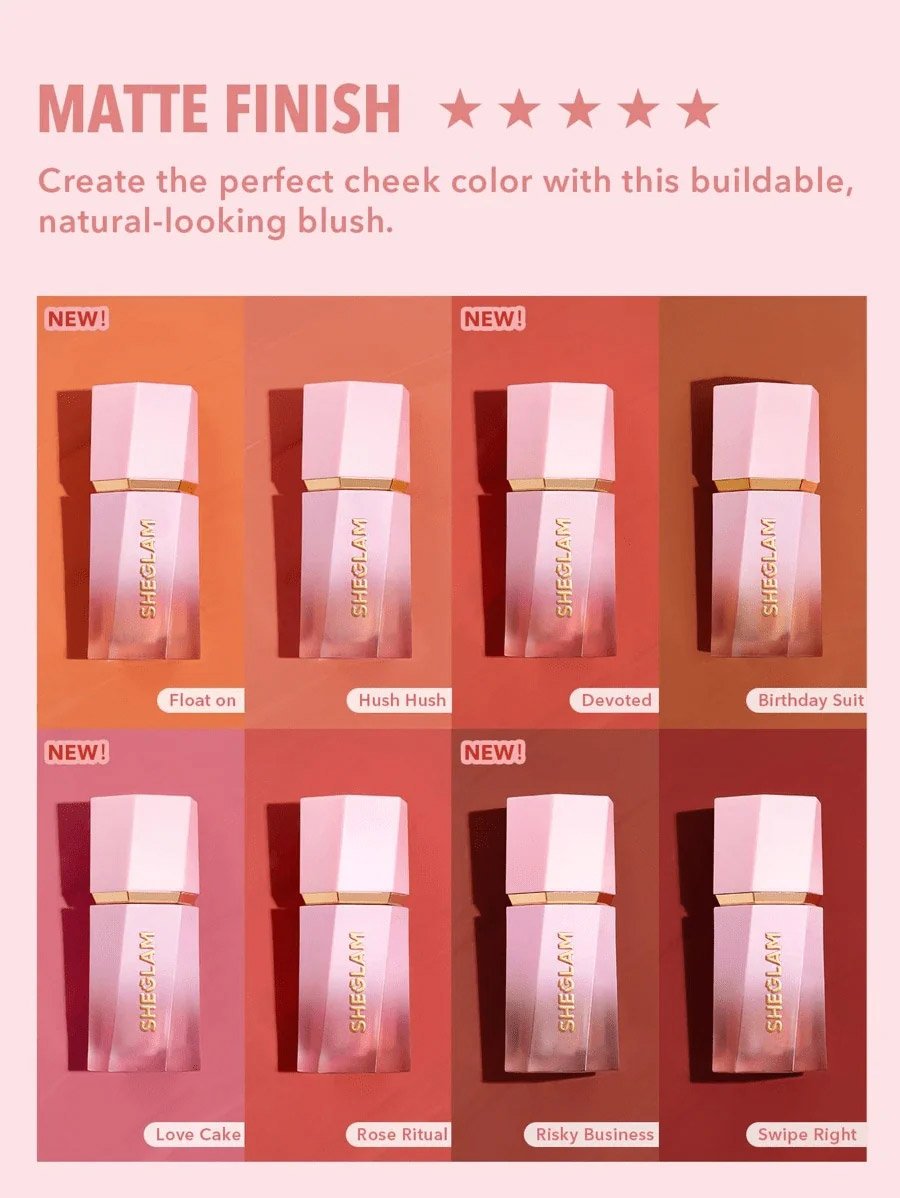 Color Bloom Liquid Blush Matte Finish, Rose Ritual