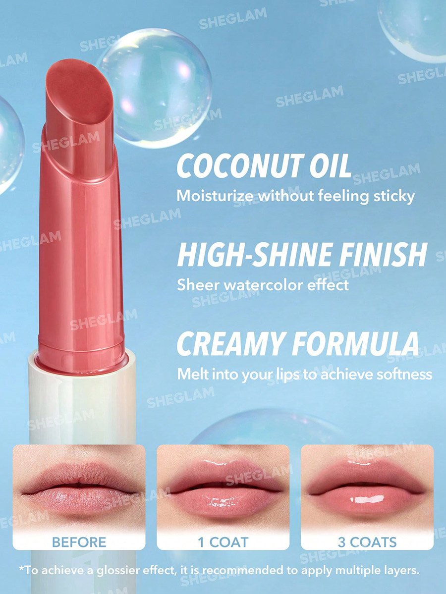 Pout-Perfect Shine Lip Plumper, Pink Flamingo