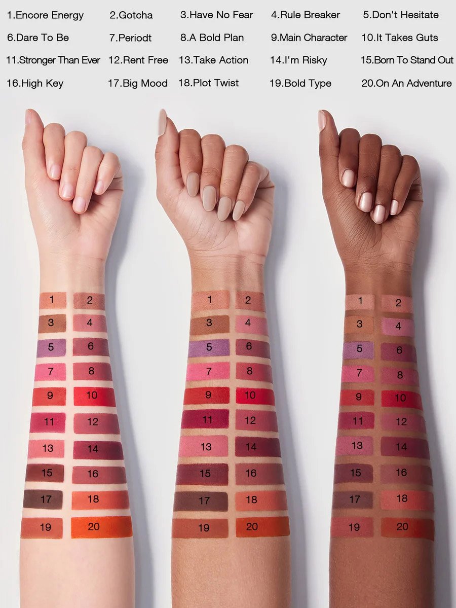 Dynamatte Boom Long-Lasting Matte Lipstick, High Key