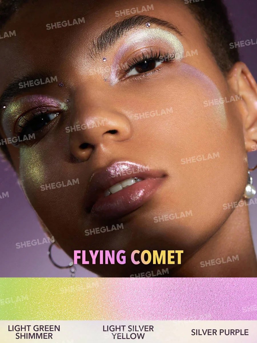 Chroma-Glow Bloom Liquid Highlighter, Flying Comet