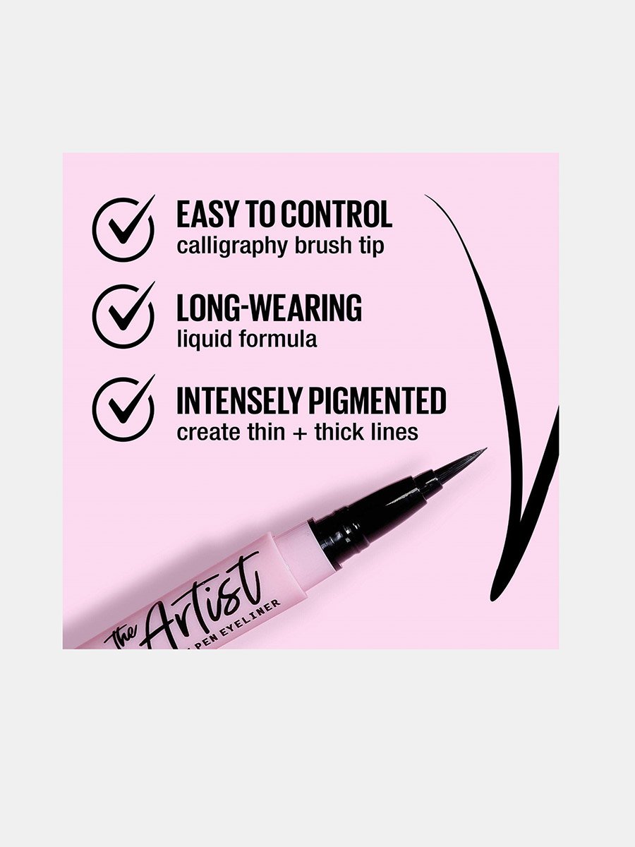 The Artist Brush Pen Eyeliner, GLE739 Chocolate Brown