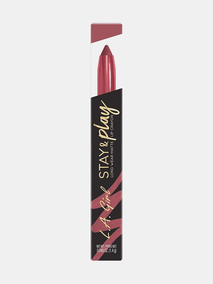 Stay and Play Matte Lip Crayon - Promises- 1.4g
