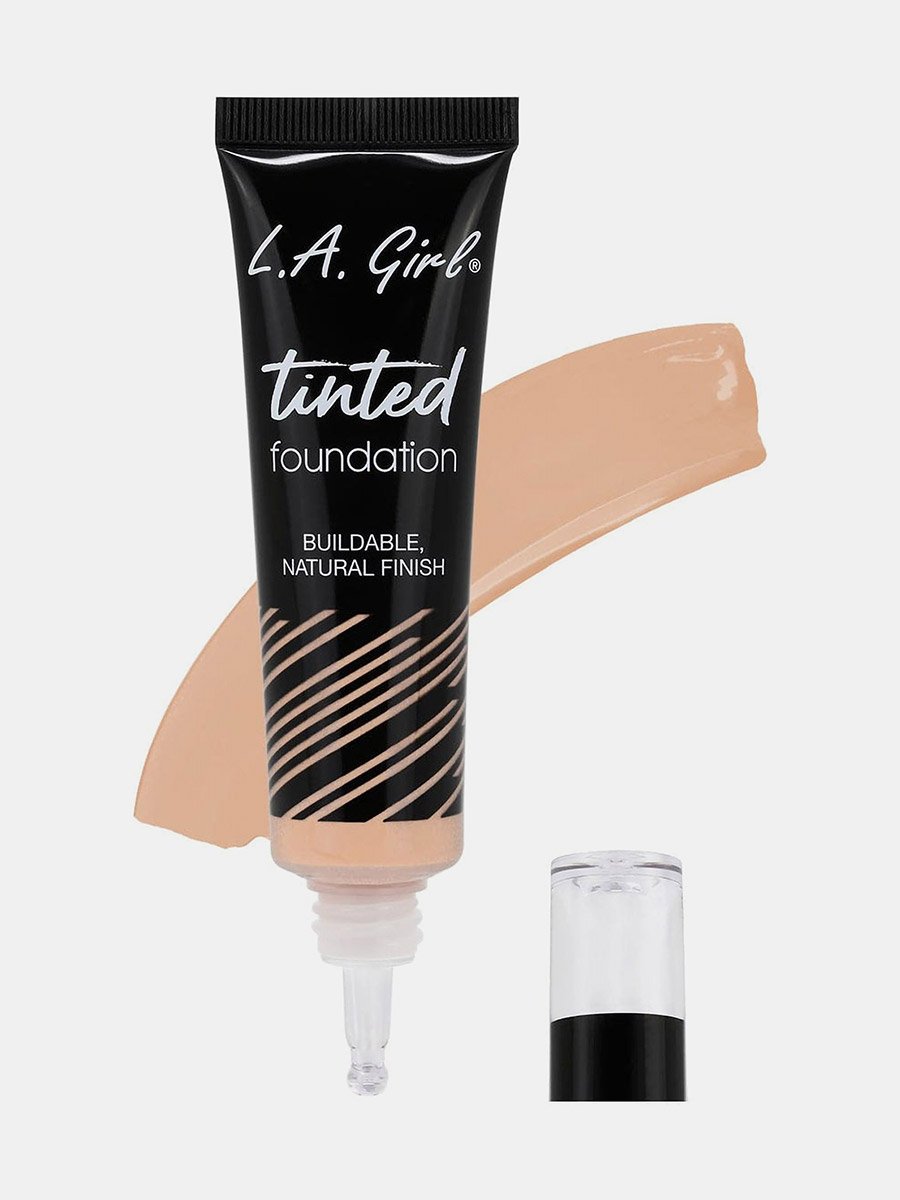 Tinted Foundation Buildable Natural Finish, GLM756 Warm Beige