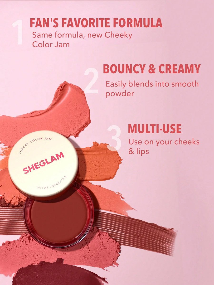 Cheeky Color Jam Cream Blush, Afternoon Peach