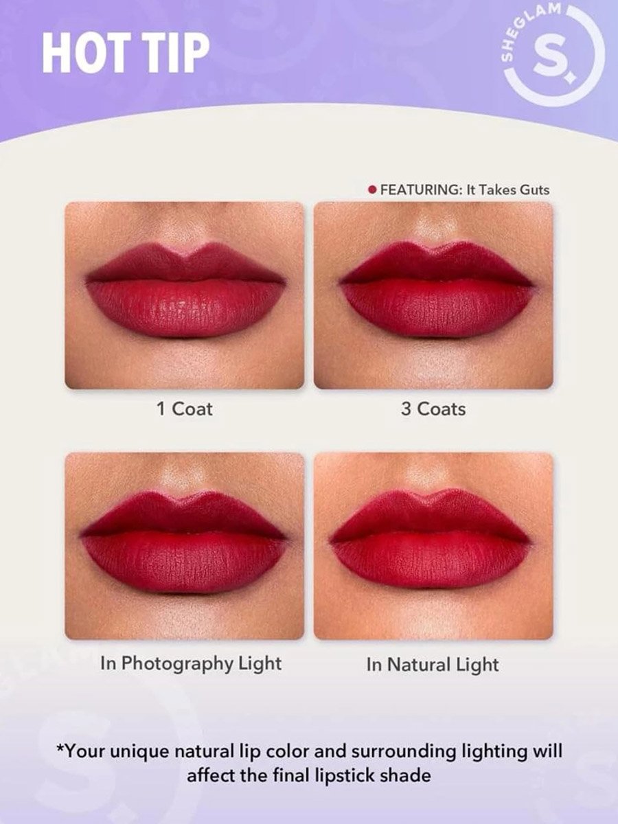 Dynamatte Boom Long-Lasting Matte Lipstick, Rent Free