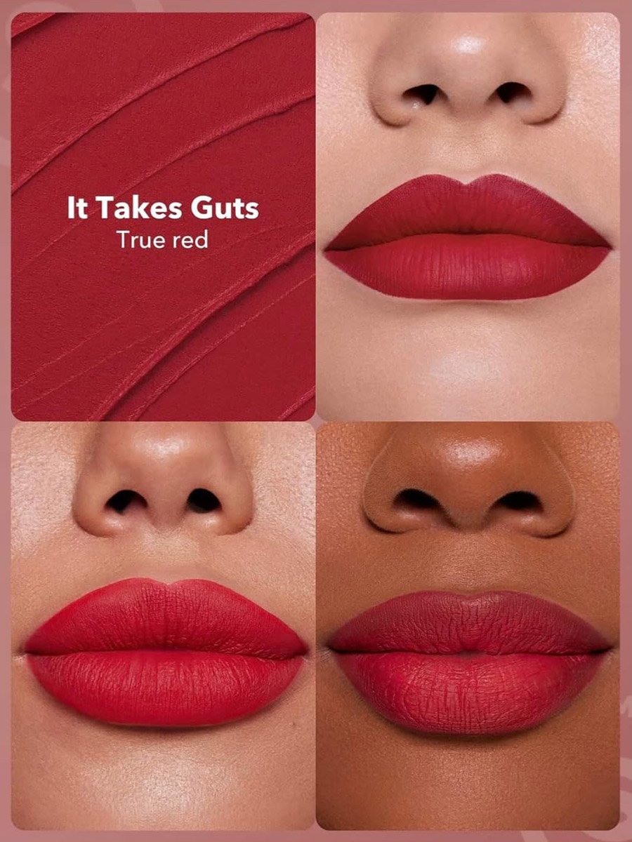 Dynamatte Boom Long-Lasting Matte Lipstick, It Takes Guts