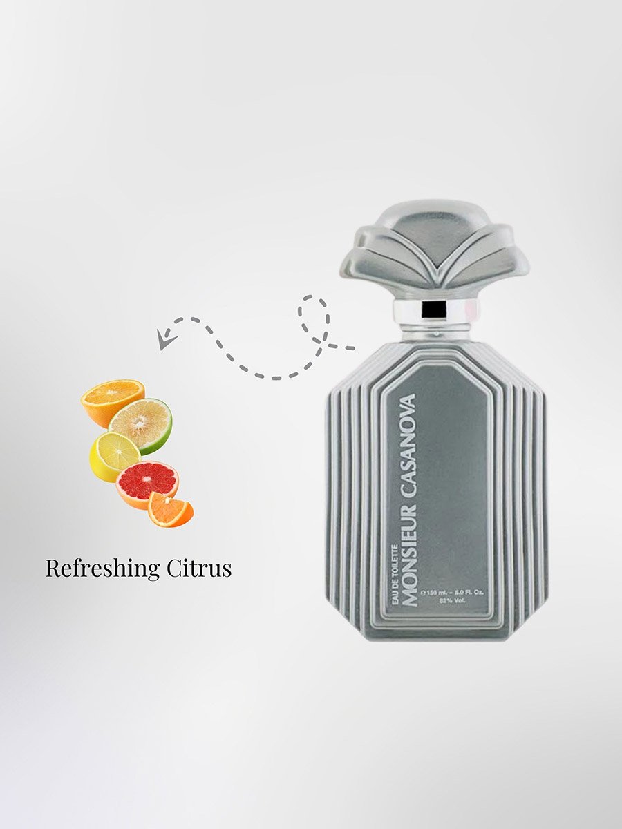 عطر مونسيو كازانوفا، أو دو تواليت، 150 مل