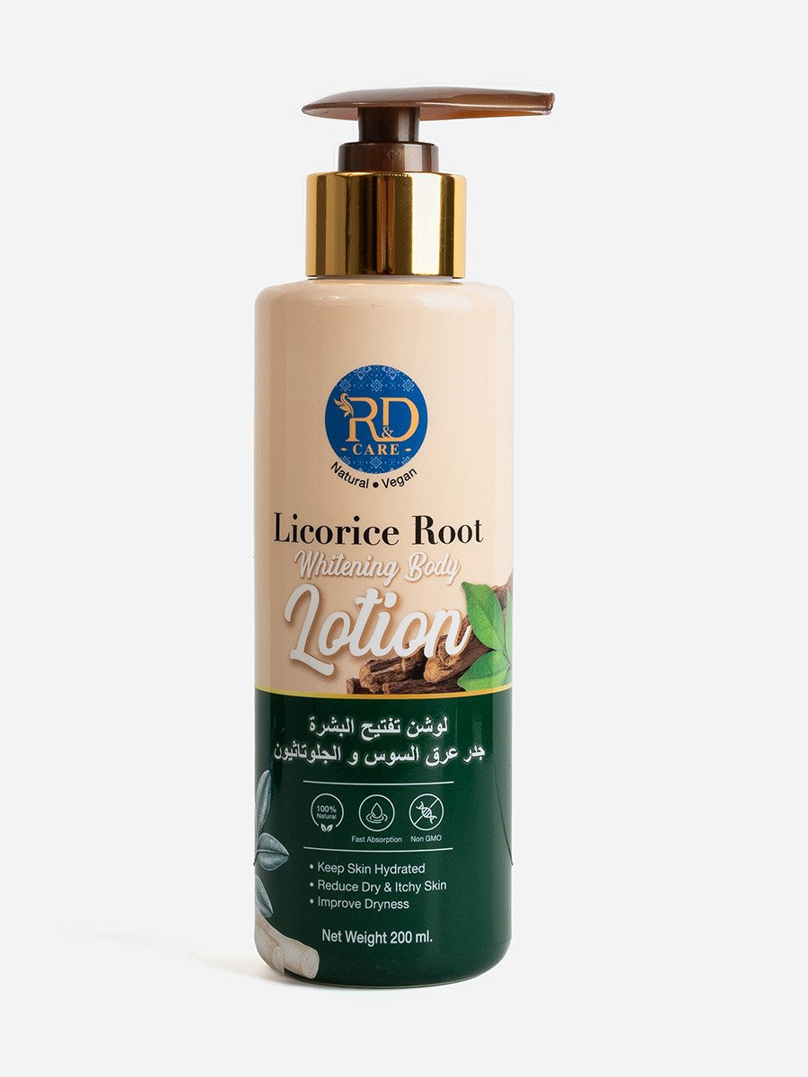 Licorice Root Whitening Body Lotion, 200ml For Beauty at Saudi | Styli
