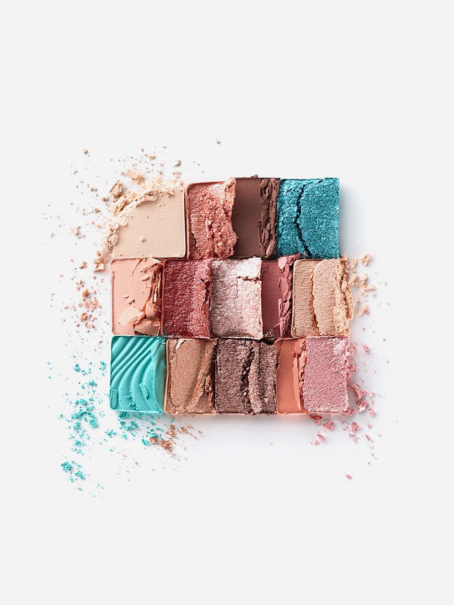 Coral Slim Eyeshadow Palette 030