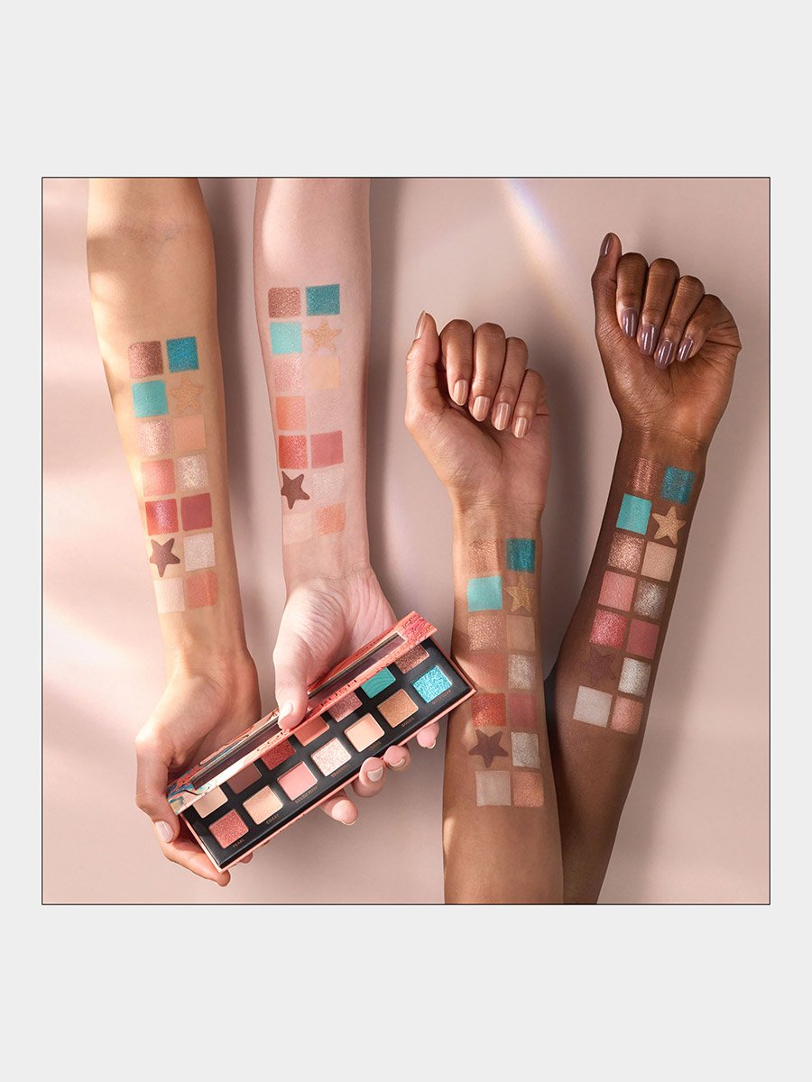 Coral Slim Eyeshadow Palette 030