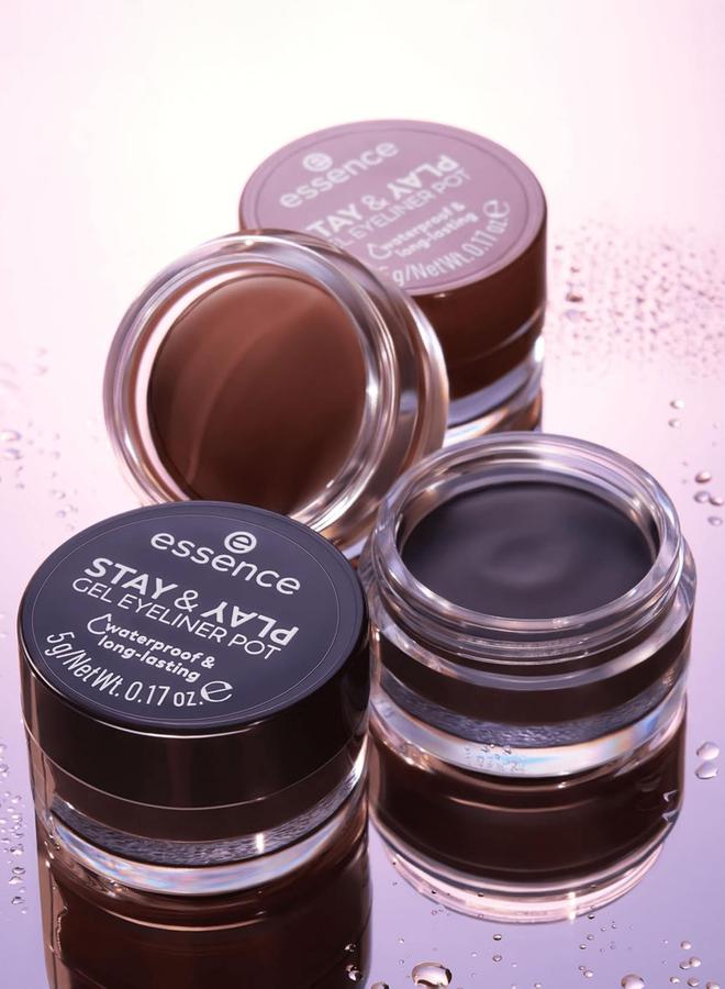 Stay and Play Gel Eyeliner Pot 01