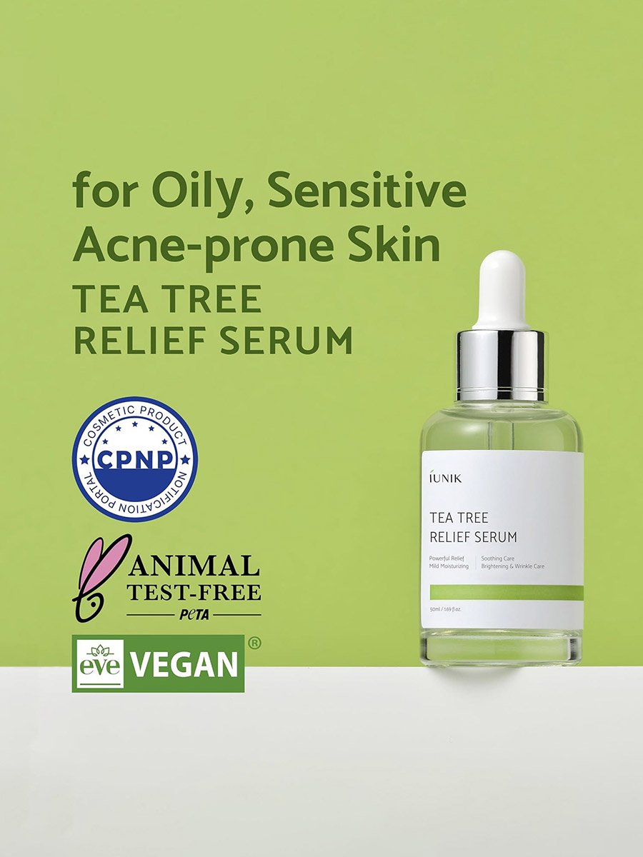 Tea Tree Soothing and Moisturizing Facial Serum- 50ml