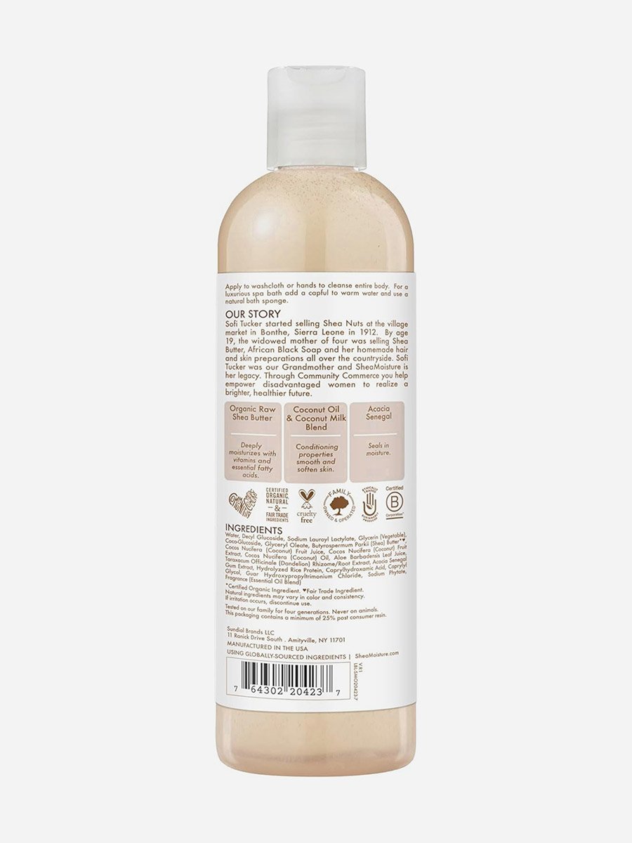Coconut Oil Moisturizing Body Wash, 384ml