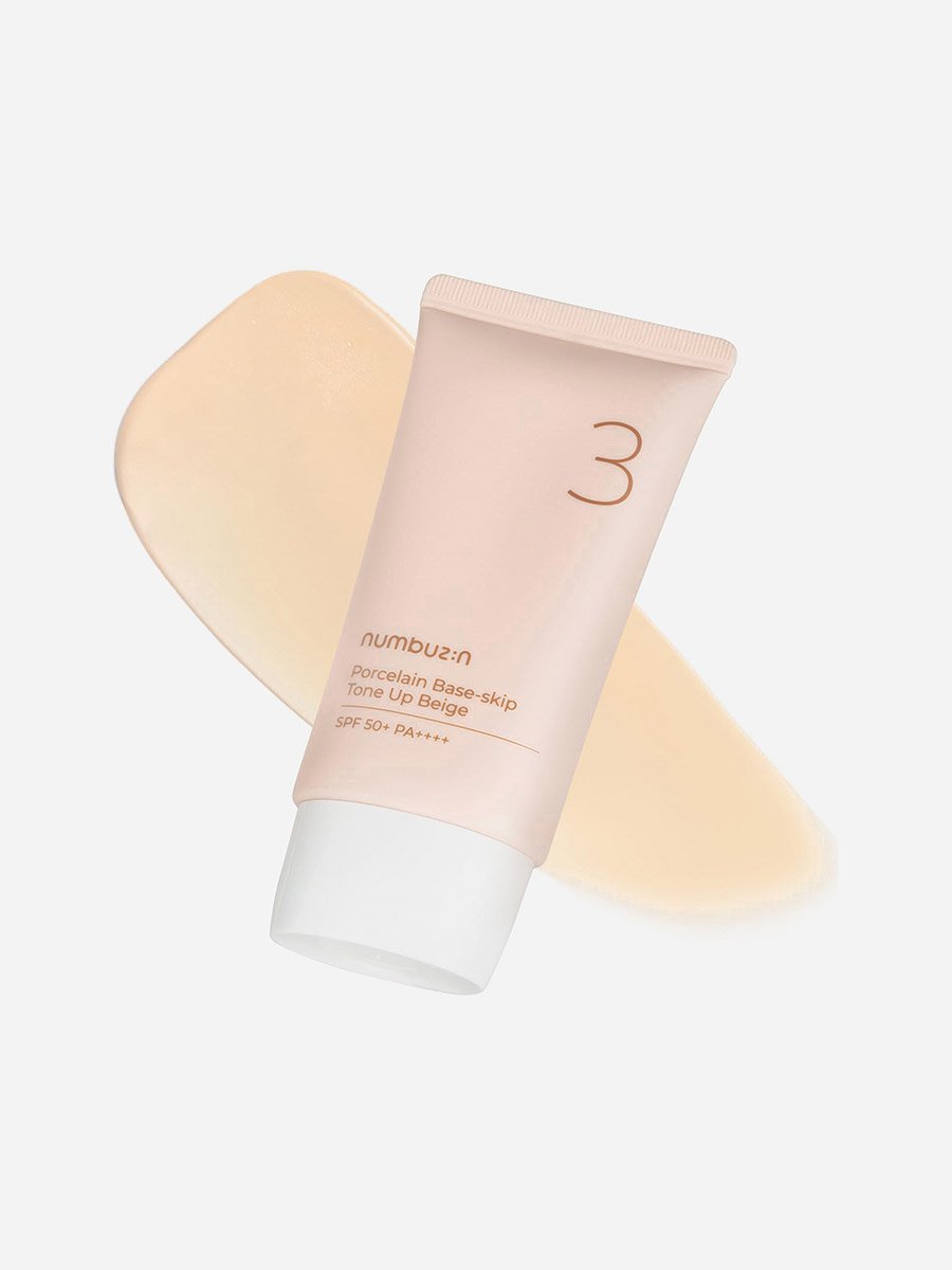 No.3 Porcelain Base-Skip Tone Up Beige SPF50+ Pa++++, 50Ml