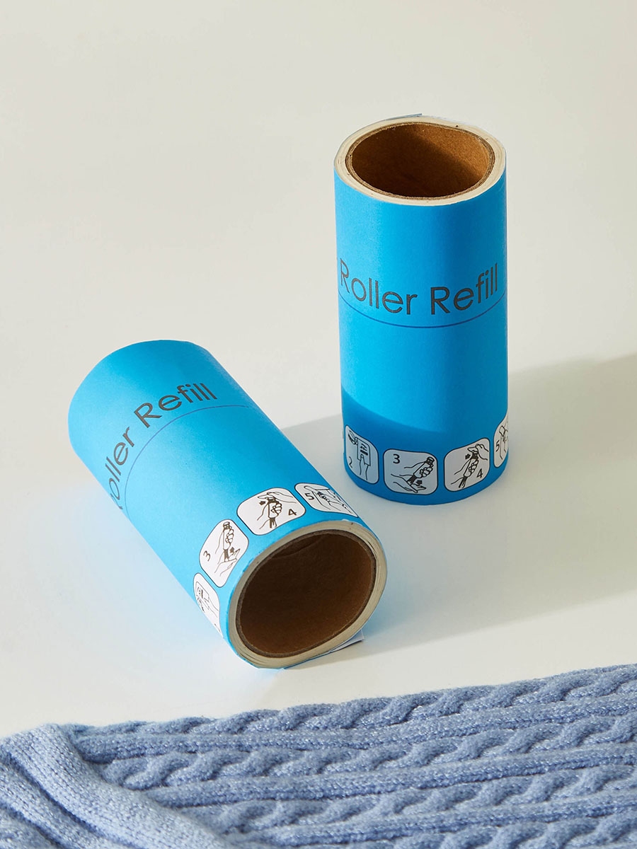 Cylindrical Lint Roller - Set of 2