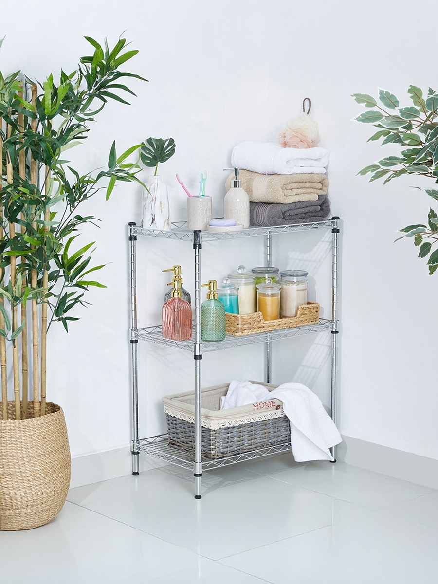Kean 3-Tier Mini Wire Shelving Unit