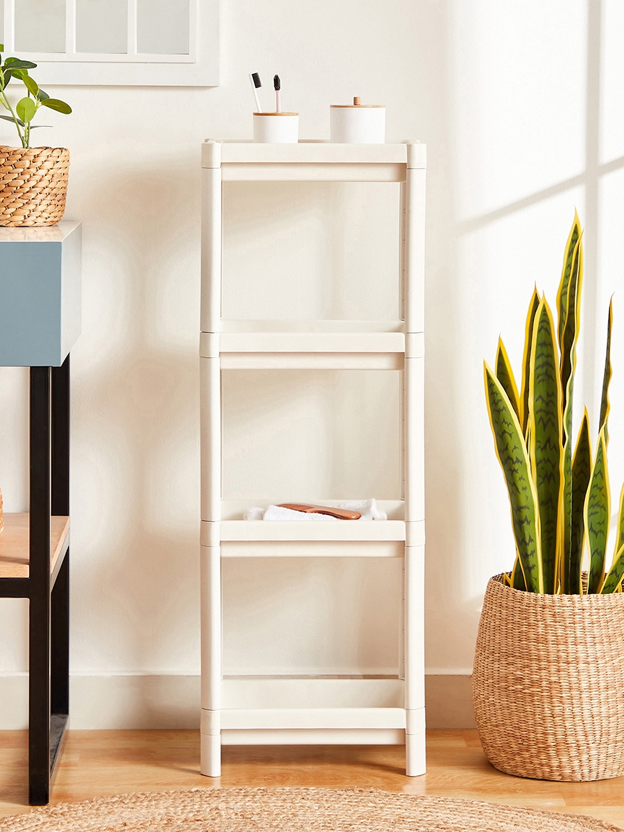 Allure Bios Rectangle 4-Tier Bathroom Caddy - 36x23x100 cm