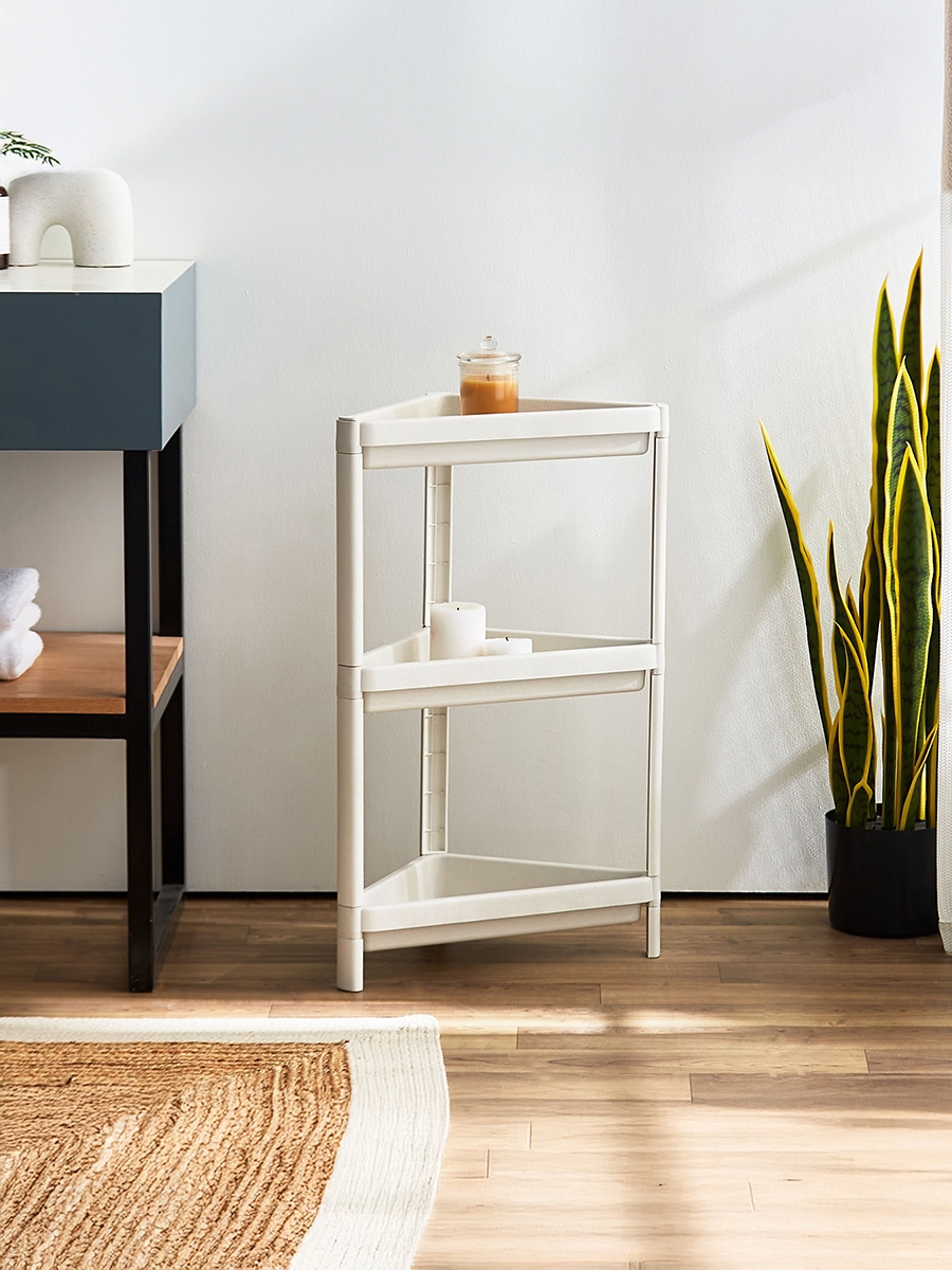 Allure Bios Triangle 3-Tier Bathroom Caddie - 44x27x72 cm