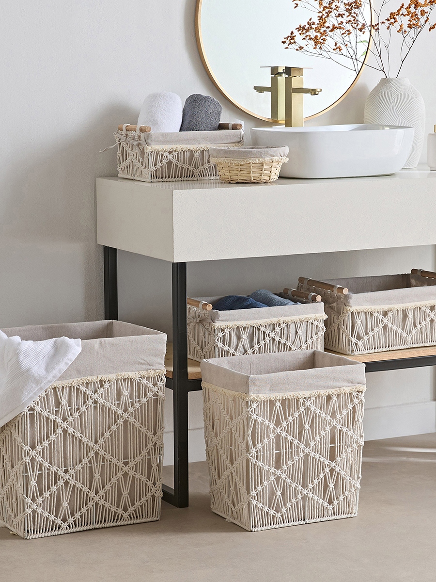 Valerie Laundry Hamper - 35x26x40 cm