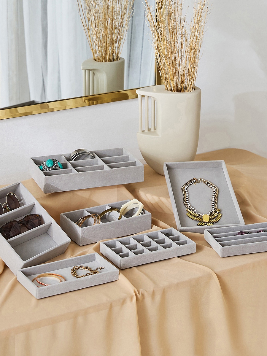 Velour Jewellery Tray