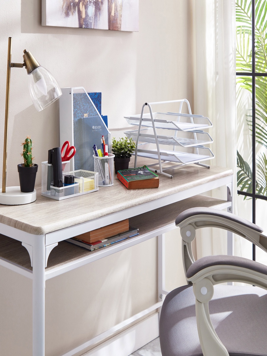 Mesh Desk Organizer Rack