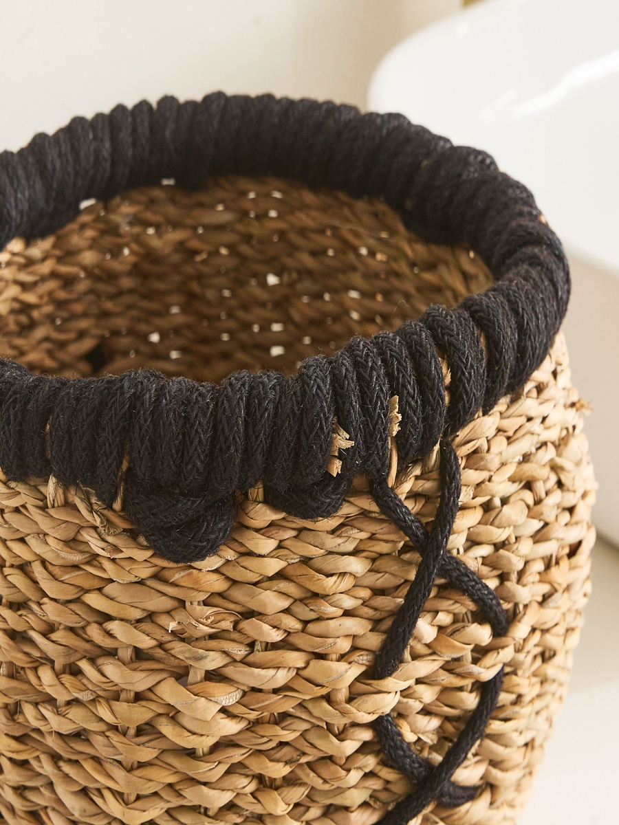 Naturaloom Stitch Multiutility Storage Basket - 25x22 cm
