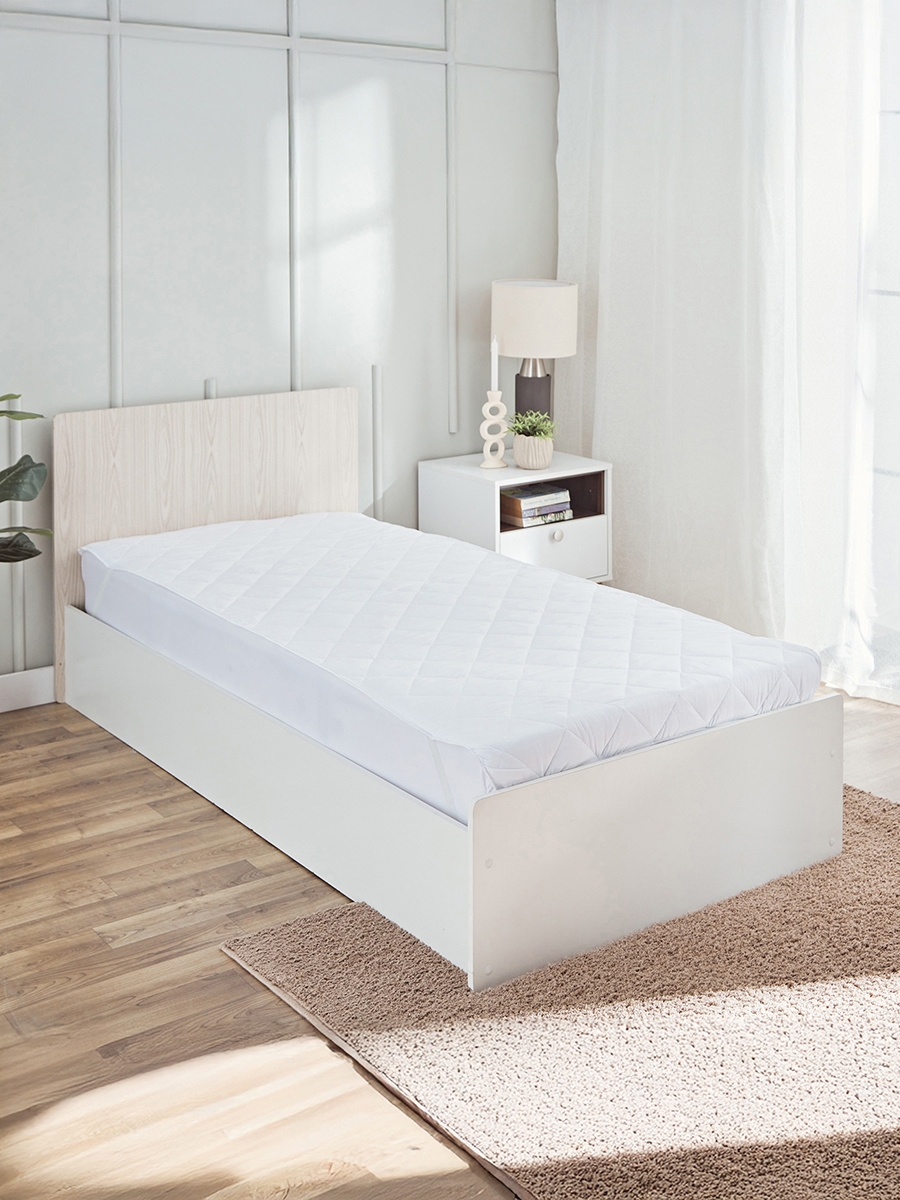 Hilton Microfiber Single Mattress Protector - 90x200 cm