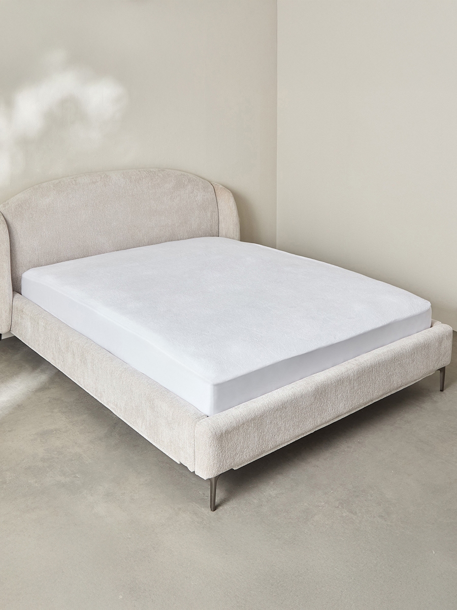 Terry Waterproof Queen Mattress Protector - 150x200+33 cm