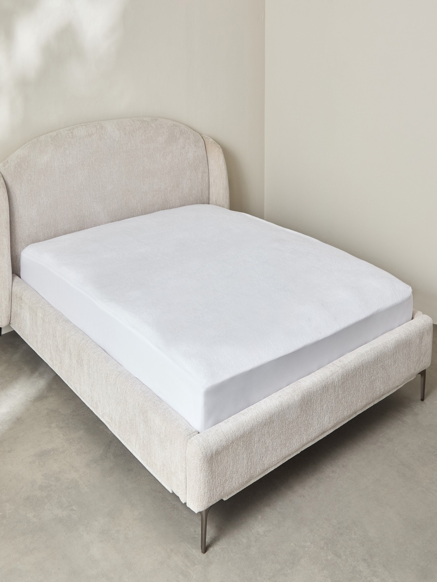 Terry Waterproof Olympic Queen Mattress Protector - 160x200+33 cm