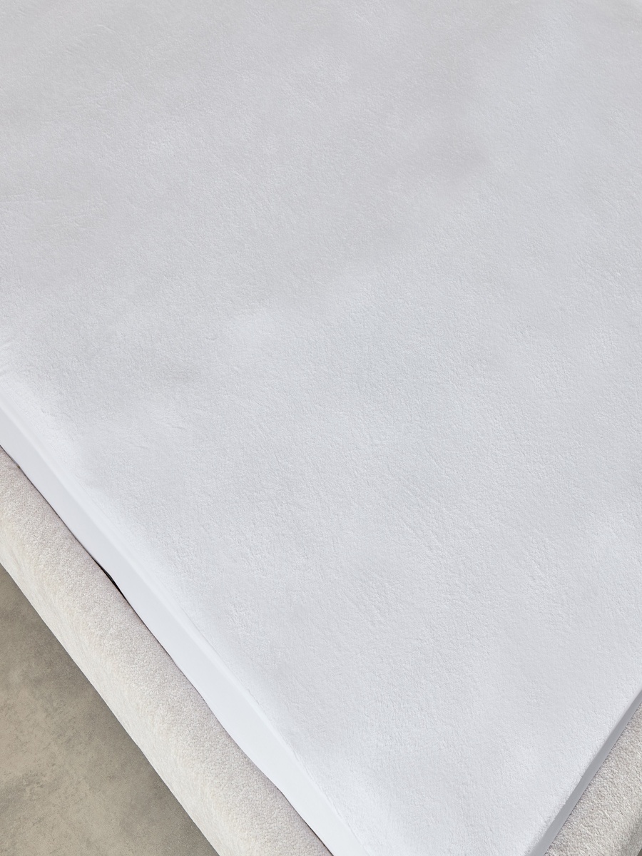 Terry Waterproof Olympic Queen Mattress Protector - 160x200+33 cm