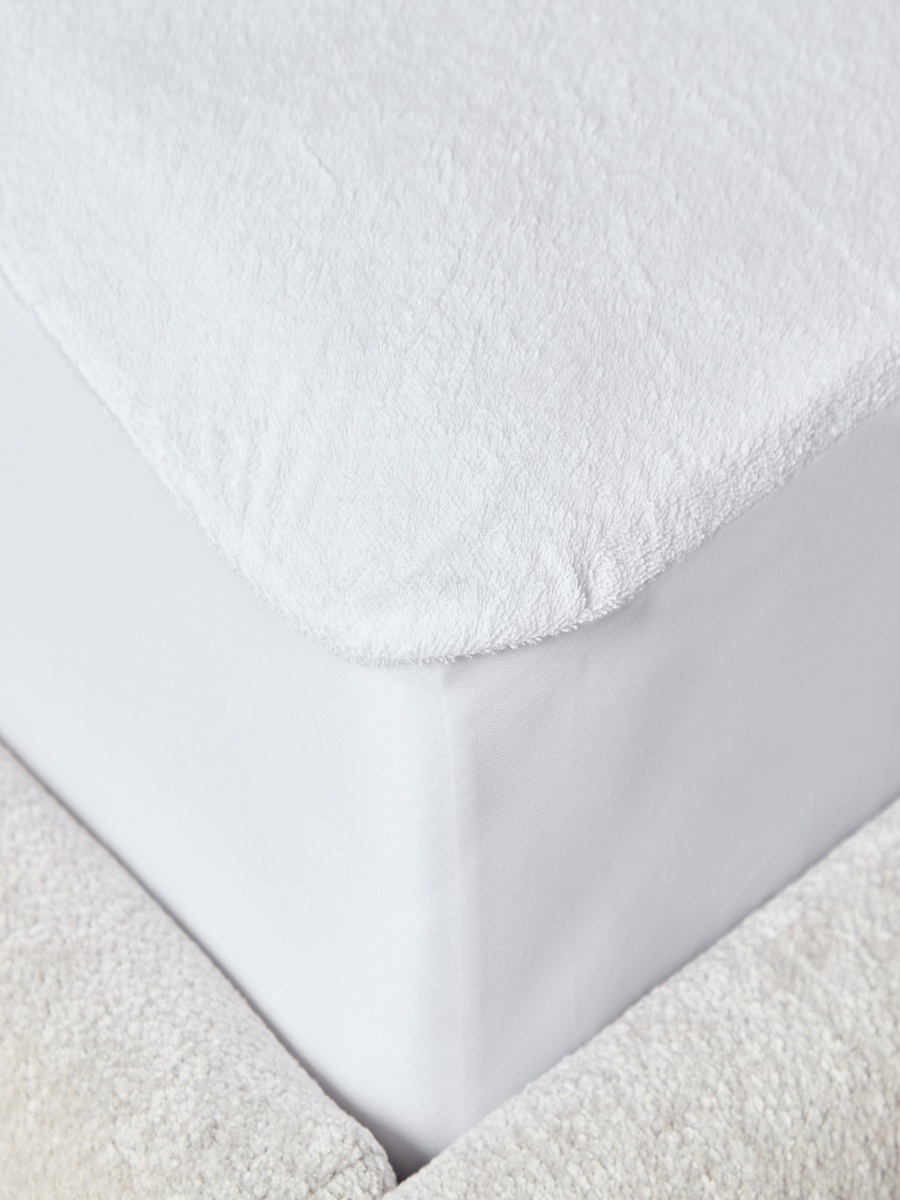 Terry Waterproof Olympic Queen Mattress Protector - 160x200+33 cm