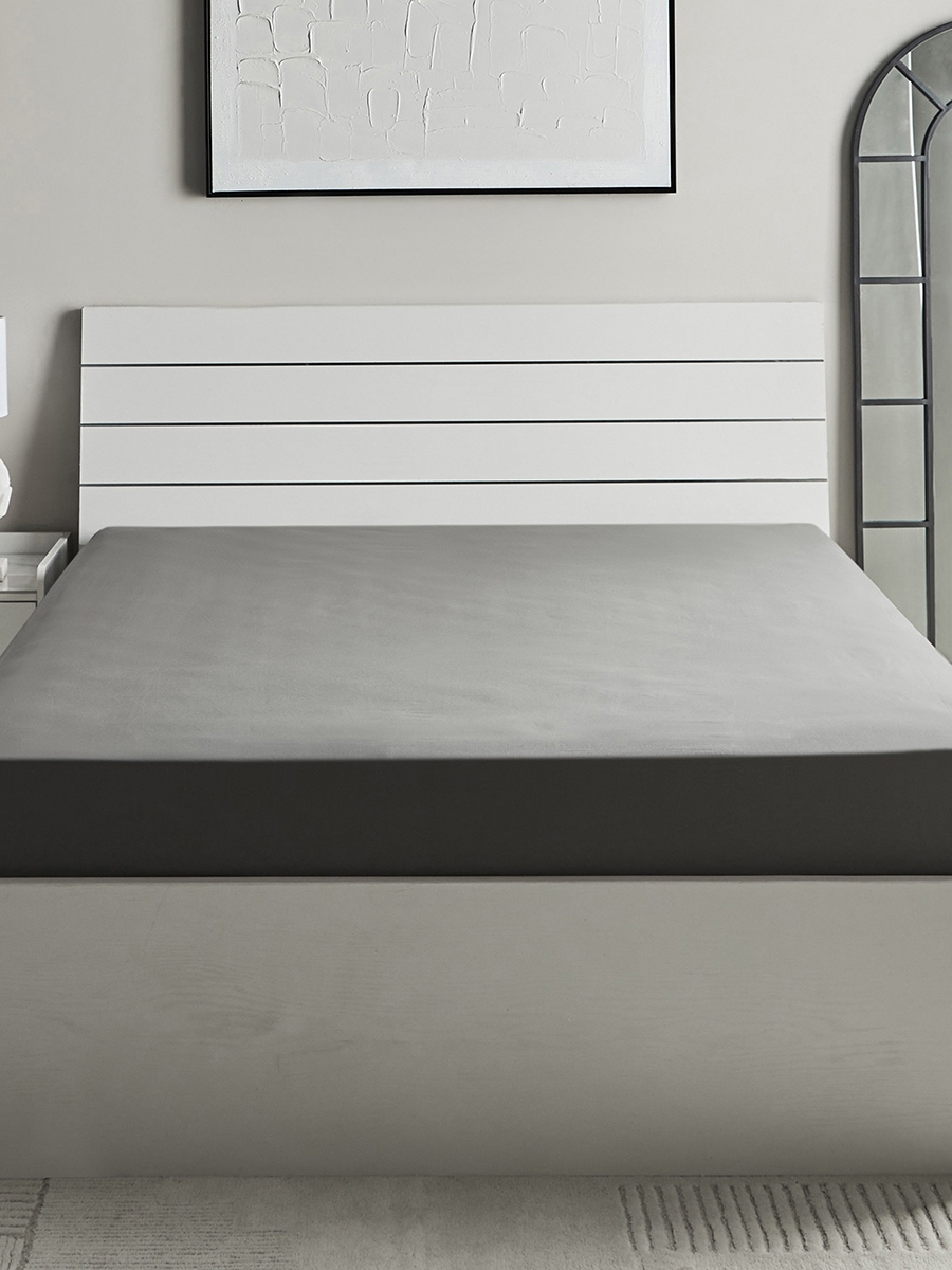 Essential Cotton Double Fitted Sheet - 140x200+36 cm