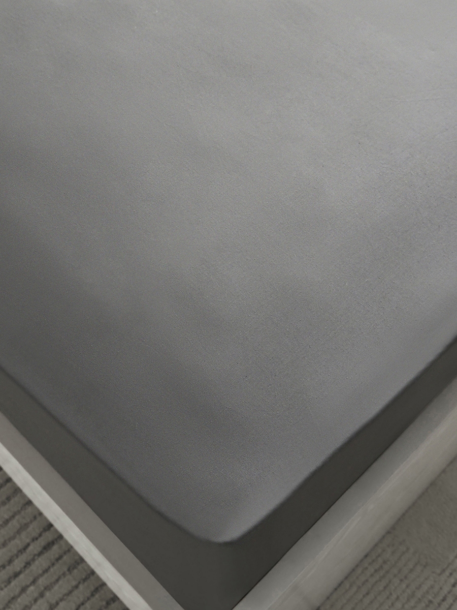 Essential Cotton Double Fitted Sheet - 140x200+36 cm