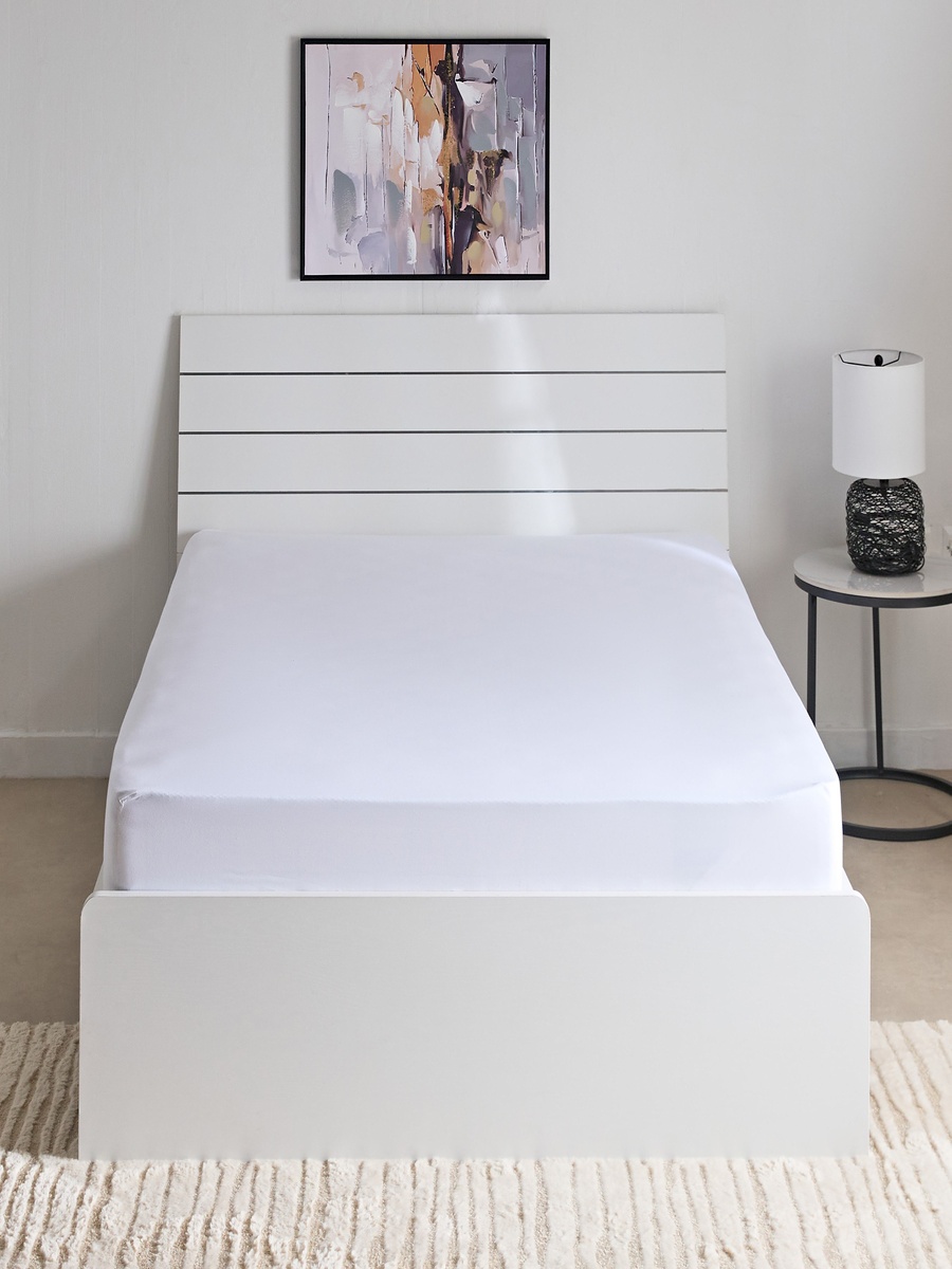Essential Cotton Queen Fitted Sheet - 150x200+36 cm