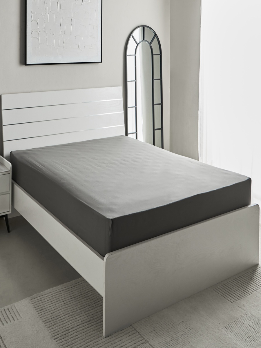 Essential Cotton Queen Fitted Sheet - 150x200+36 cm