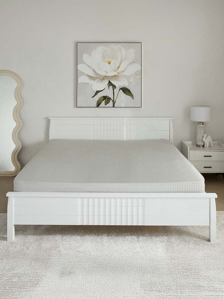 Hamilton Striped Satin Cotton King Fitted Sheet - 180x210+36 cm