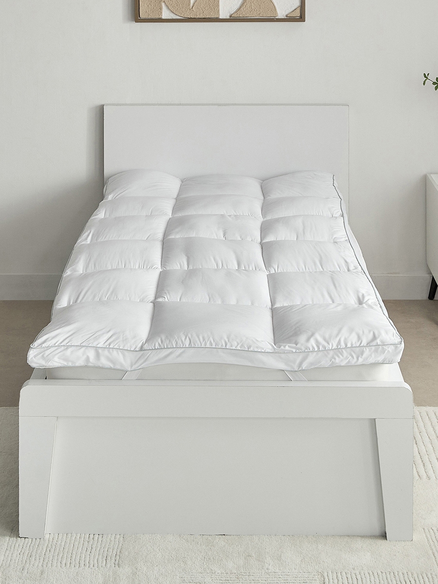 MicroFresh 300TC Soft Microfiber Single Mattress Topper - 90x200+6 cm