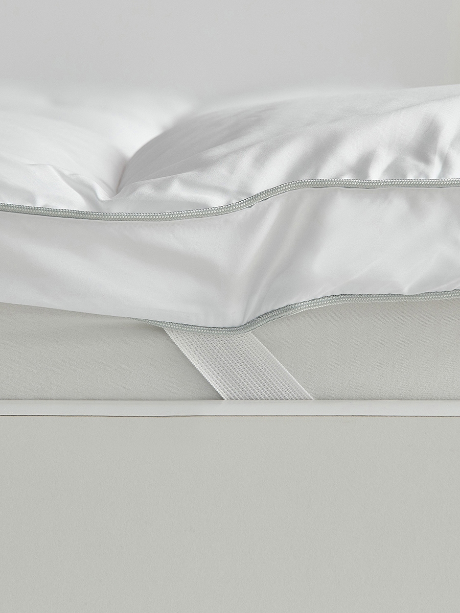 MicroFresh 300TC Soft Microfiber Single Mattress Topper - 90x200+6 cm