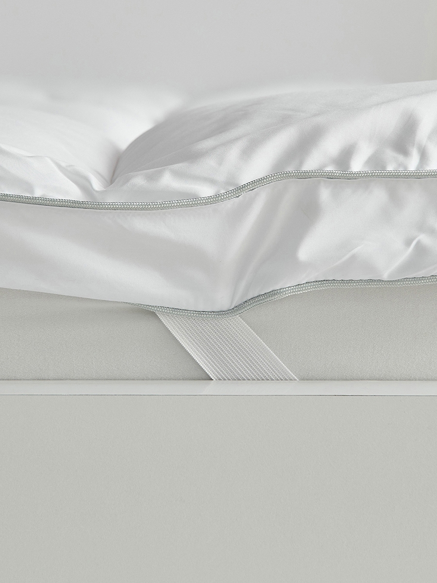 MicroFresh 300TC Soft Microfiber Twin Mattress Topper - 120x200+6 cm