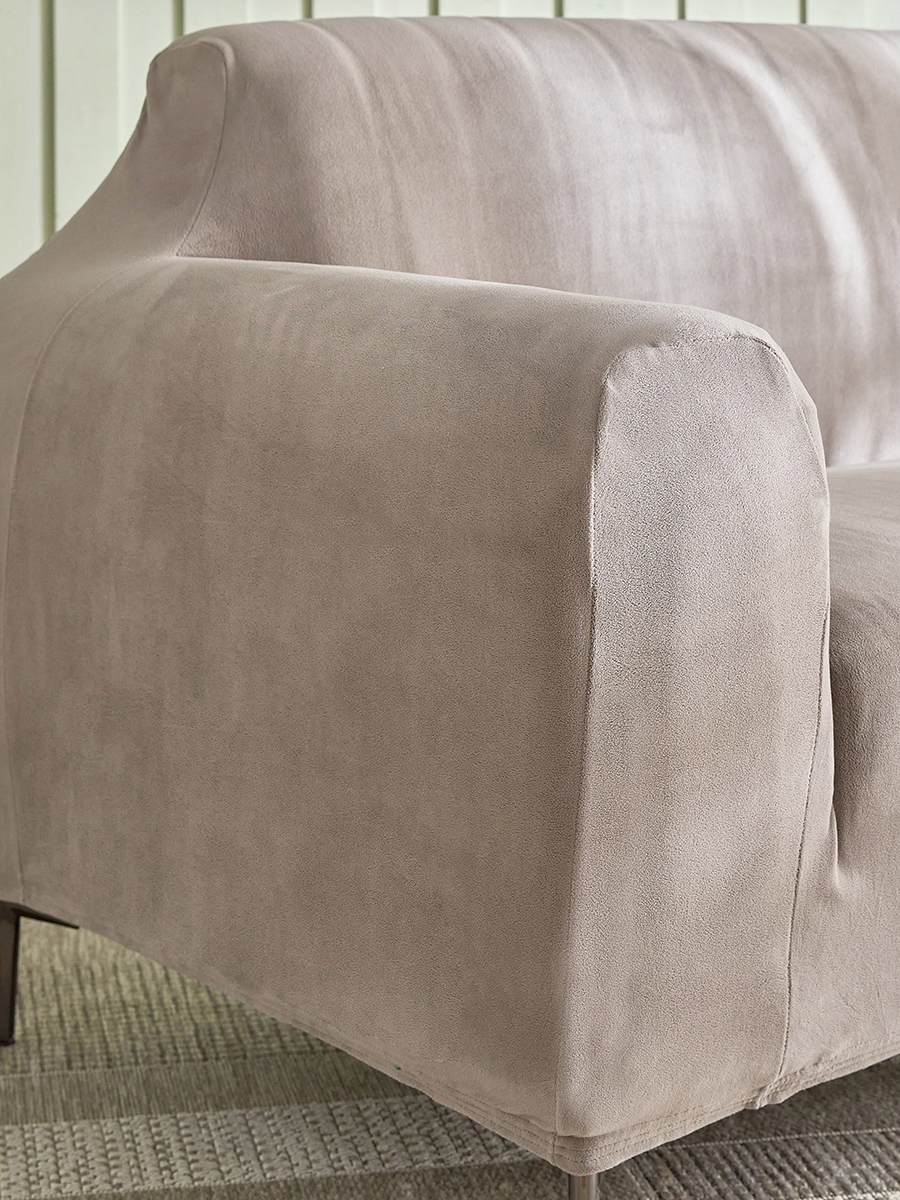 Veloura Velveteen 3-Seater Sofa Cover - 180-225 cm