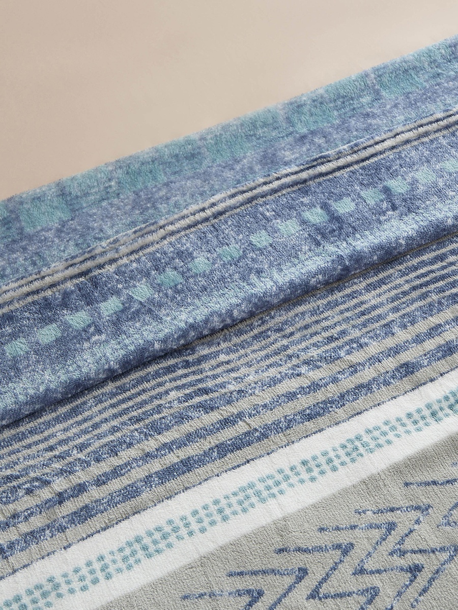 Matrix Enzo Printed Flannel Twin Blanket - 140x200 cm